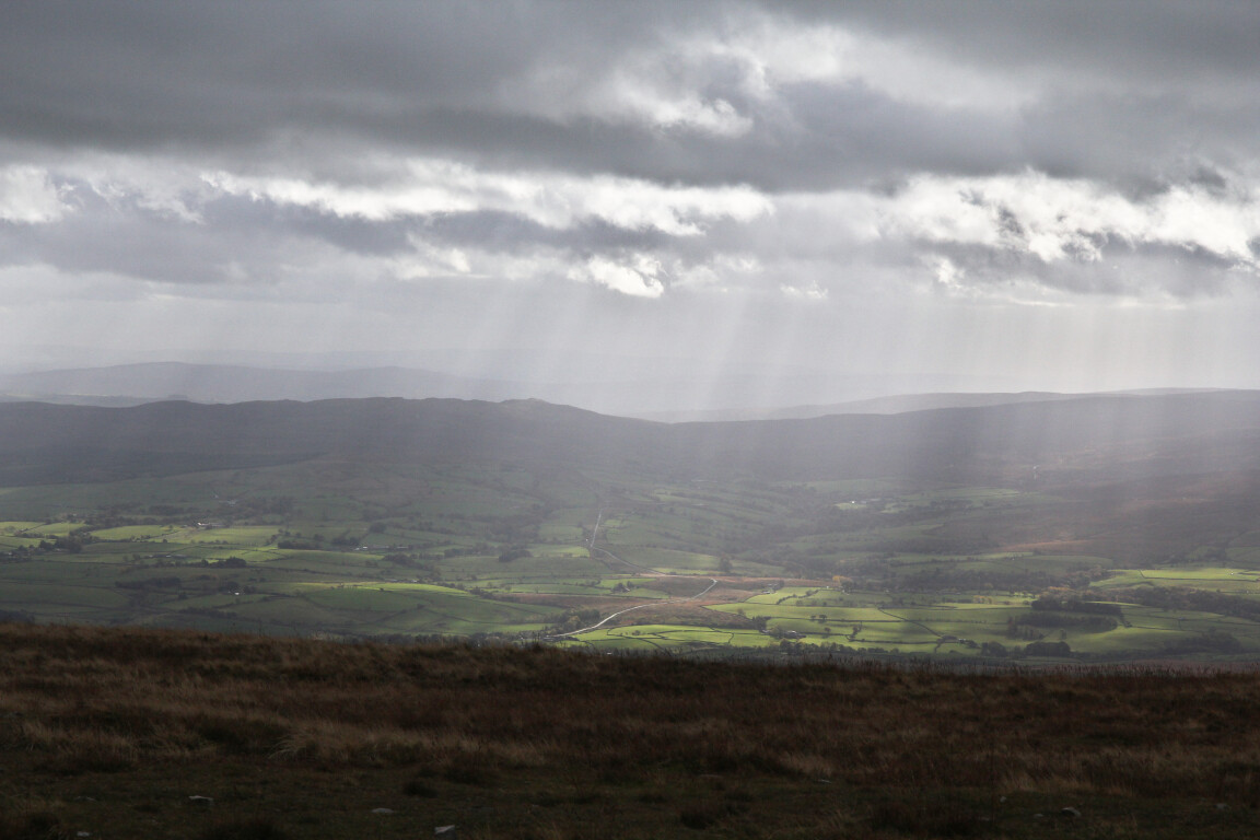 View from Top of Ingleborough, North Yorkshire